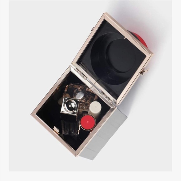 Lipstick Shape Evening Bags Purses Clutch - Picture 8 of 8